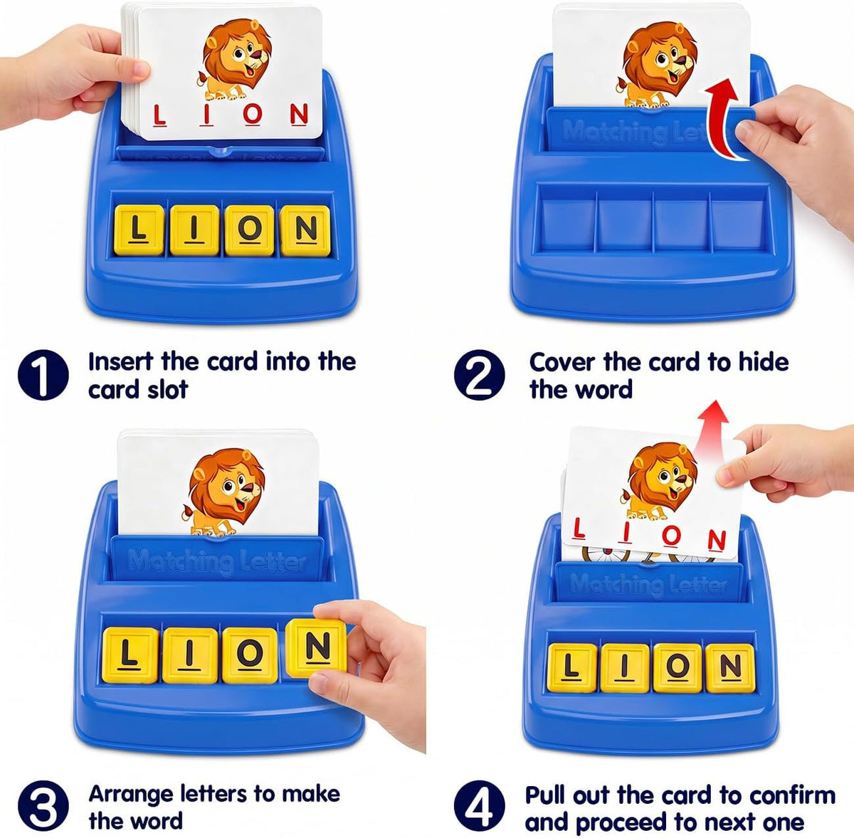 NARRIO Matching Letter Game - Blue - image 2