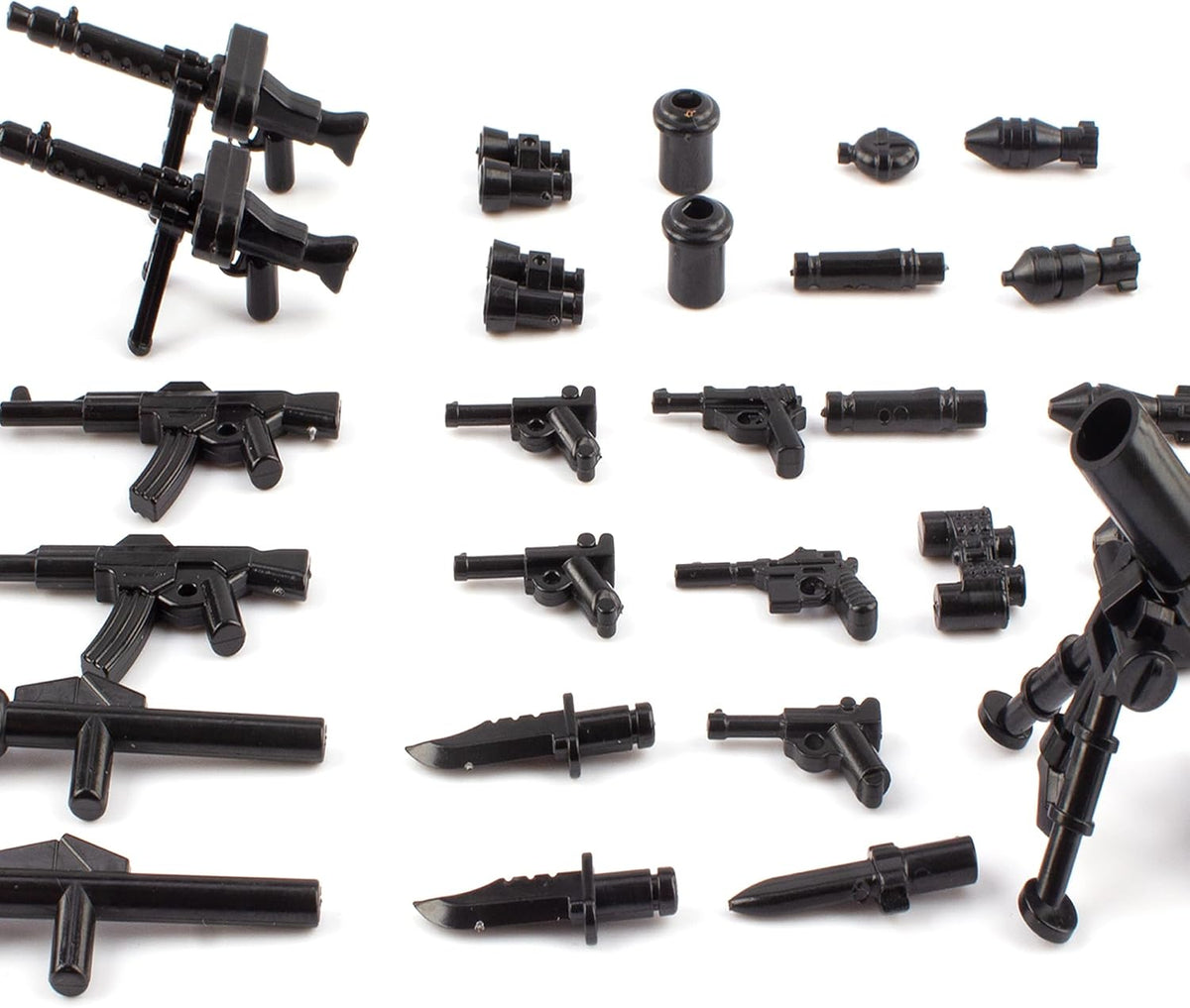 Himirich U.S. WW2 military weapons pack for mini figures in black ABS plastic - view 21