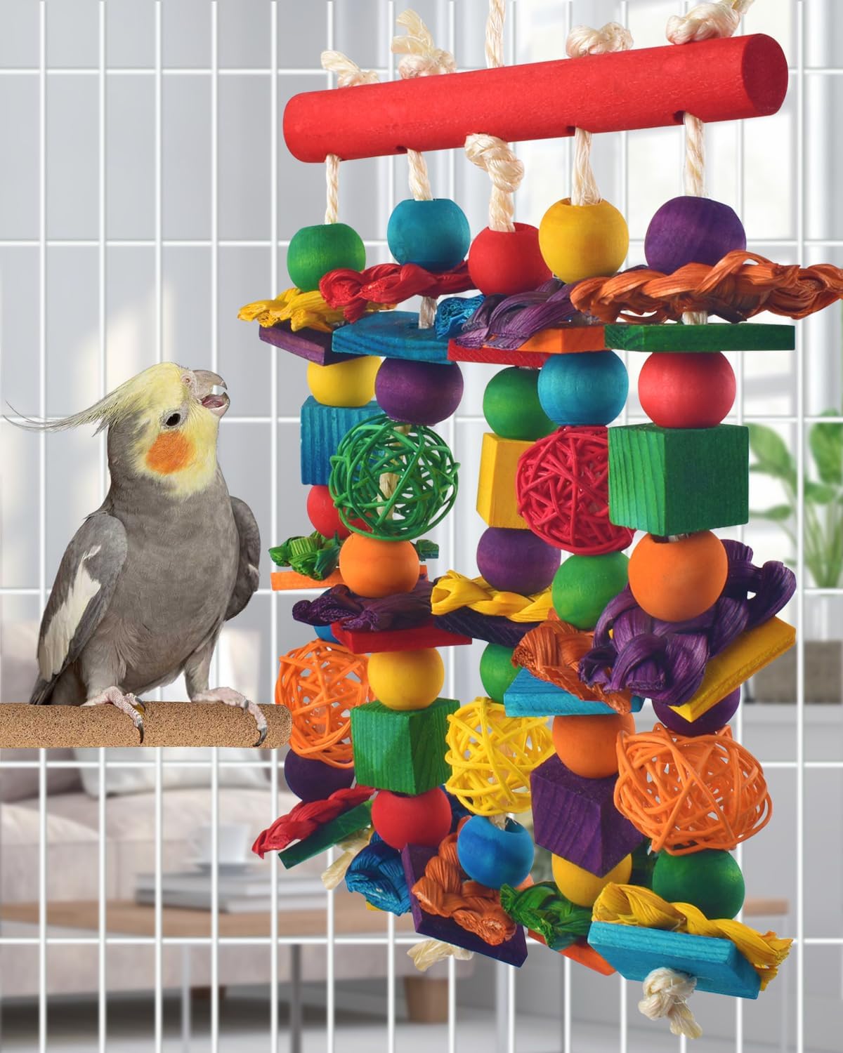 DBNESS Bird Toys, Parakeet Chewing Toy - 1 PCS - image 3