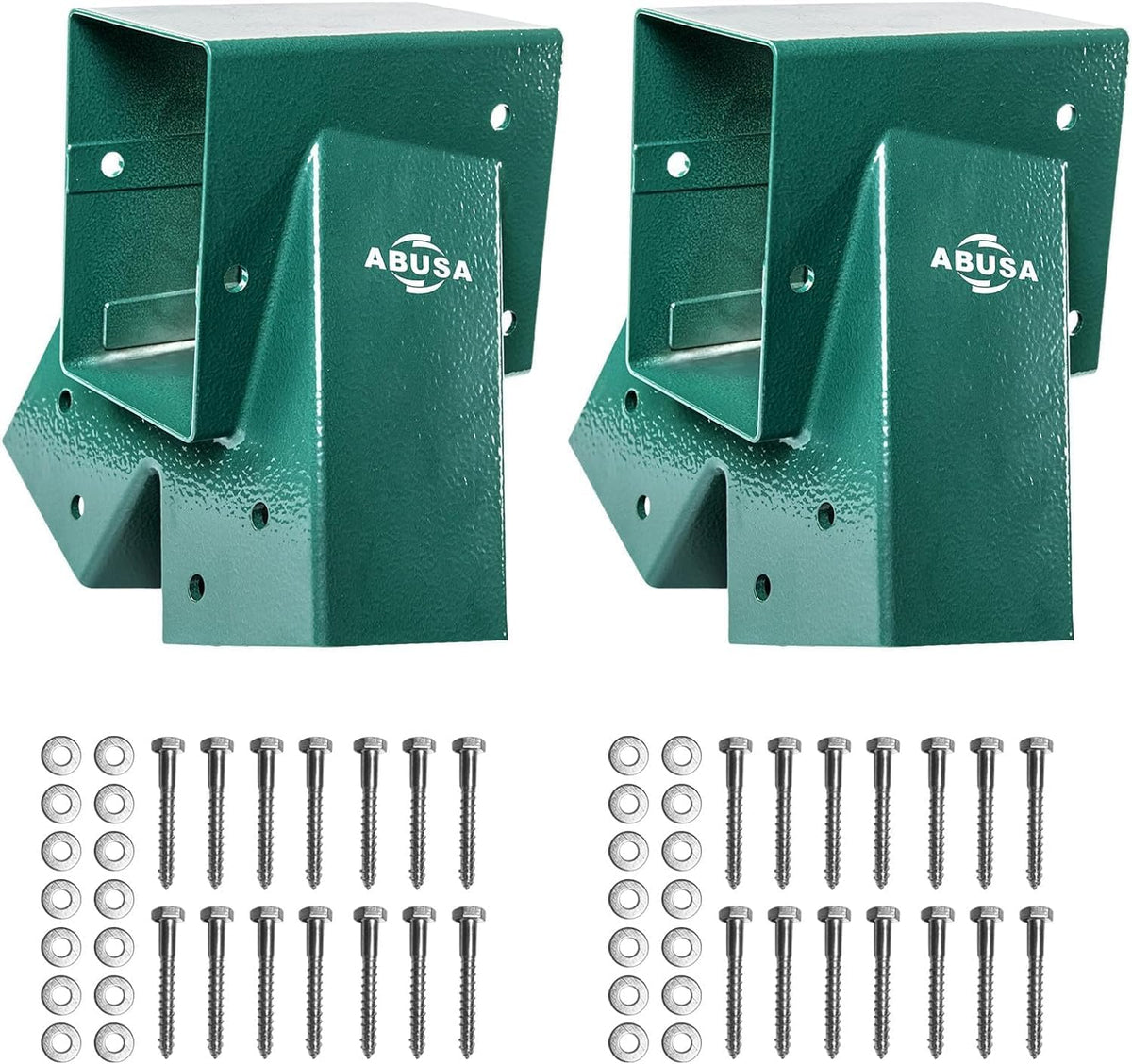ABUSA heavy duty A-frame swing set brackets with 4 swing hangers and bolts - view 31
