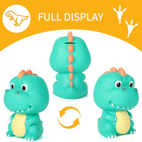 H&W Dinosaur Money Bank with Big Head - Mint Green - image 2