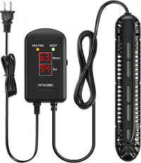 HiTauing Aquarium Heater, 300W Fish Tank Heater with LED Digital Display & 5 Safety Protection - 200 Watt Aquarium Heater