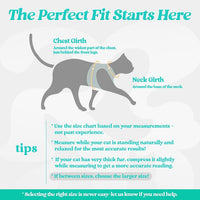 rabbitgoo Cat Harness and Leash Set, Step-in Soft Vest - L / Green - image 2