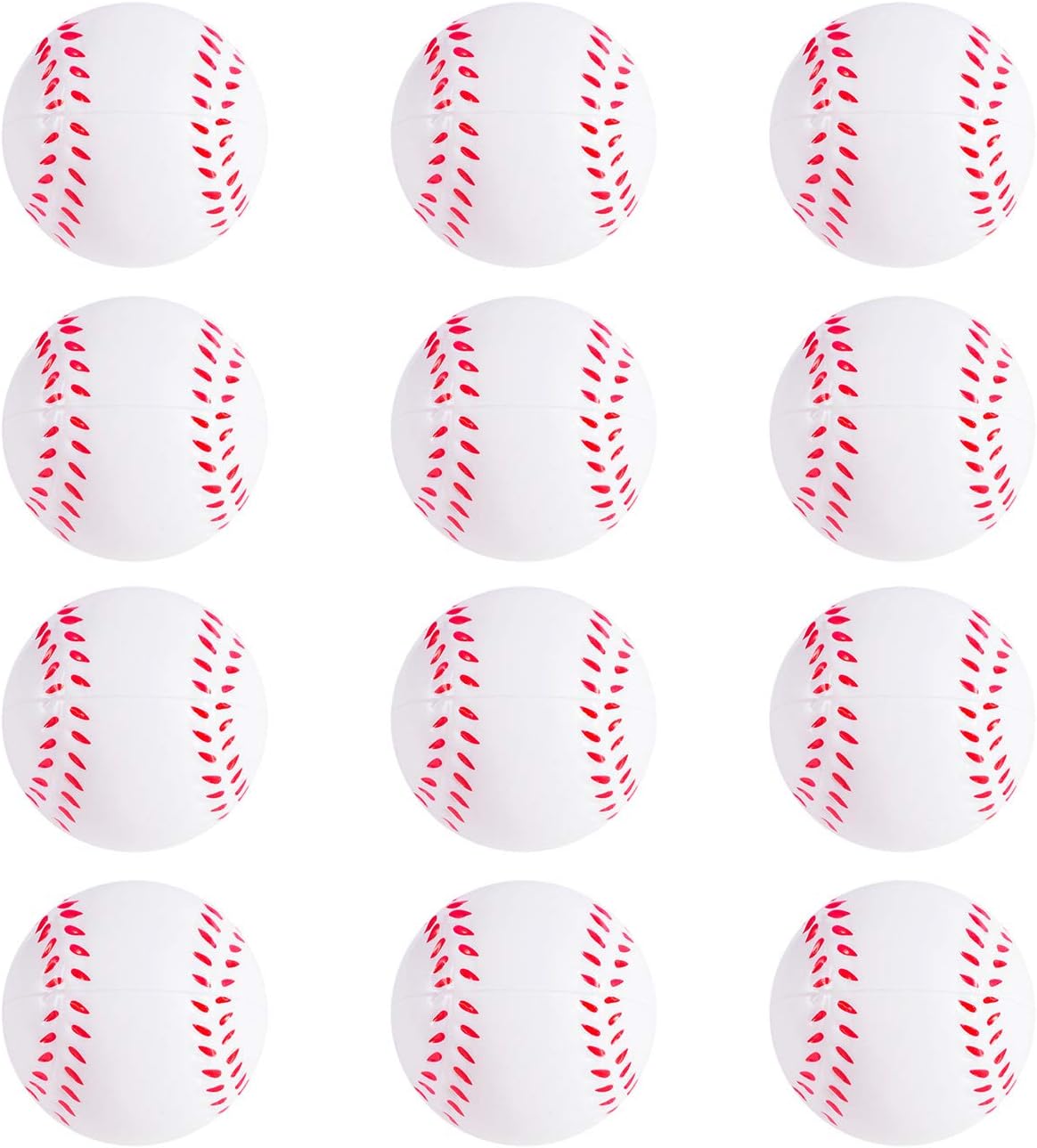 Super Z Outlet 12 pack of mini foam sports balls in soccer style