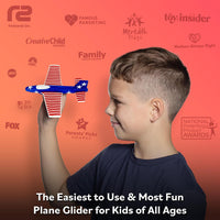 Foam Airplanes - Stocking Stuffers for Kids All Ages 4 5 6 7 8 9 10 Year Old - Best Toy Gift - Boy - Usa - image 2