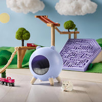 TUTU&LELE Hamster Hideout Space Elf Nest - Purple - image 4
