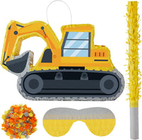 Lewtemi Robot Piñatas Birthday Party Favor - Digger Style