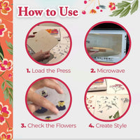 Microwave Flower Press Kit - 9 inch Refill Pack - image 4