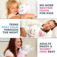 Cuddle Paws Unicorn Plush Body Pillow for Kids, Soft Toy - Unicorn / Large - 47 Inches - image 4