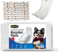 Disposable Dog Diaper Booster Pads XS - Paws / XS - (100 Count)