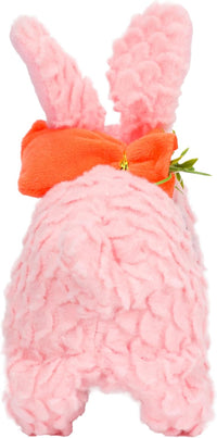 Hopearl Walking Gray Tabby Cat Interactive Electronic Pet Plush Kitty - LED Ears Carrot Bunny-Pink - image 4