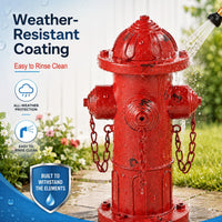 7.8" H Metal Potty Training Fire Hydrant for Dogs to Pee On Indoor - 10" - image 4
