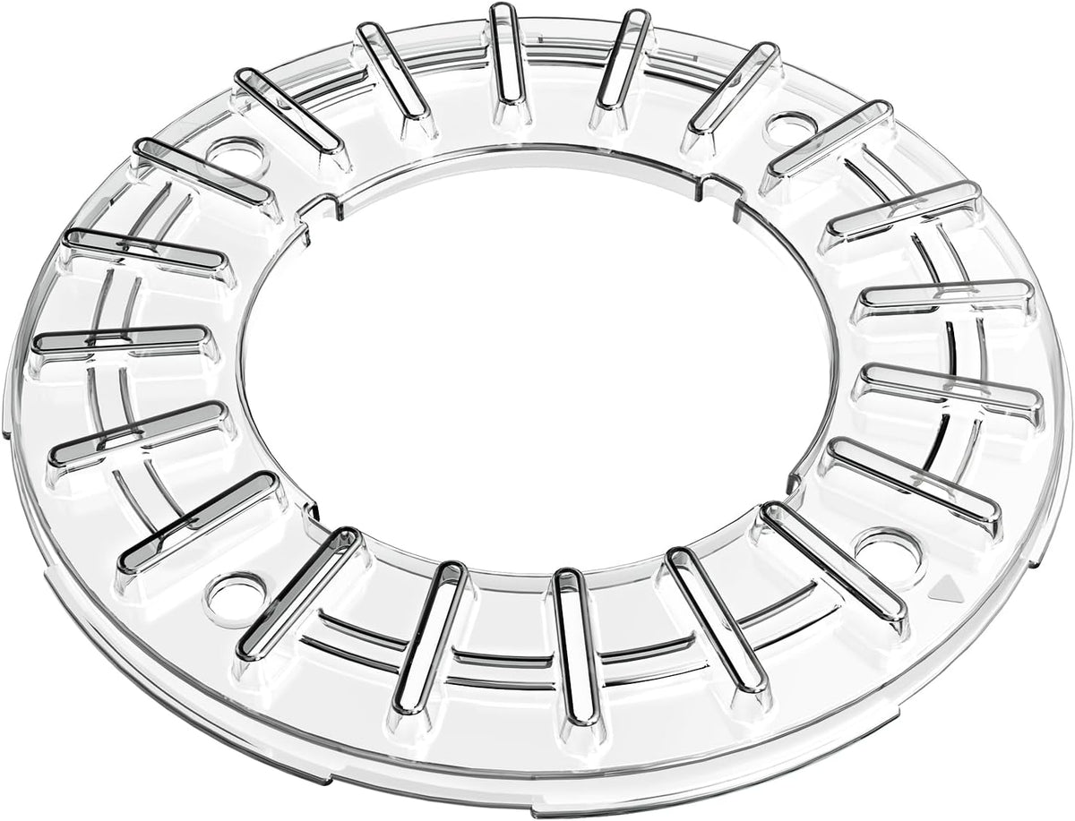 Adjustable 5-60 Min Slow Feeder Dog Bowl & Puzzle Feeder Anti-Gulping – Essentials for Dogs - Large / Transparent