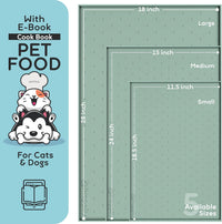 Dog Food Mat - Raised Edges Dogs Mat for Food and Water Prevent Spill, Waterproof Cat Food Mats - 24"L x 15"W / Pistachio - image 2