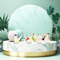 Gejoy 6 Pcs Bird Water Whistles Ceramic Bird Call Warbling Water - 6 / Bright - image 4