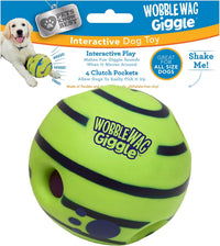 Wobble Wag Giggle Ball, Interactive Dog Toy - Original
