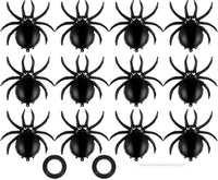 YOTHORN 6 pack black 33 inch spider foil balloons for Halloween - view 2