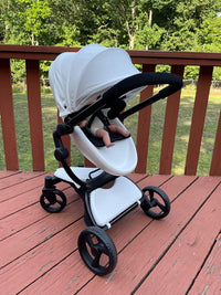 Anivia Stroller Toy Collection Doll Stroller Baby Doll Accessories - DA601T black - image 2