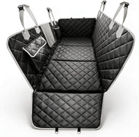 IJVAE Dog Seat Cover for Back Seat - Upgraded Black / For Full Size Truck