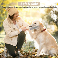 Crazy Felix Dog Muzzle Anti Eating for Small Medium Large Dogs - Beige / XXS - image 4