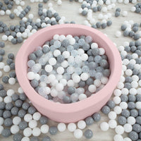 Wonder Space Soft Pit Balls - 100 balls / Pure - White - image 4