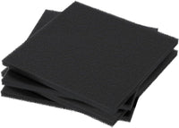 Pawfly 4 Pack Aquarium Bio Sponge Filter Media Pad - 4 Pack（30 PPI）