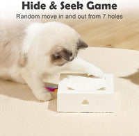 Interactive Cat Toys -Migibox for Indoor Bored Cats - White Normal / Large - image 3