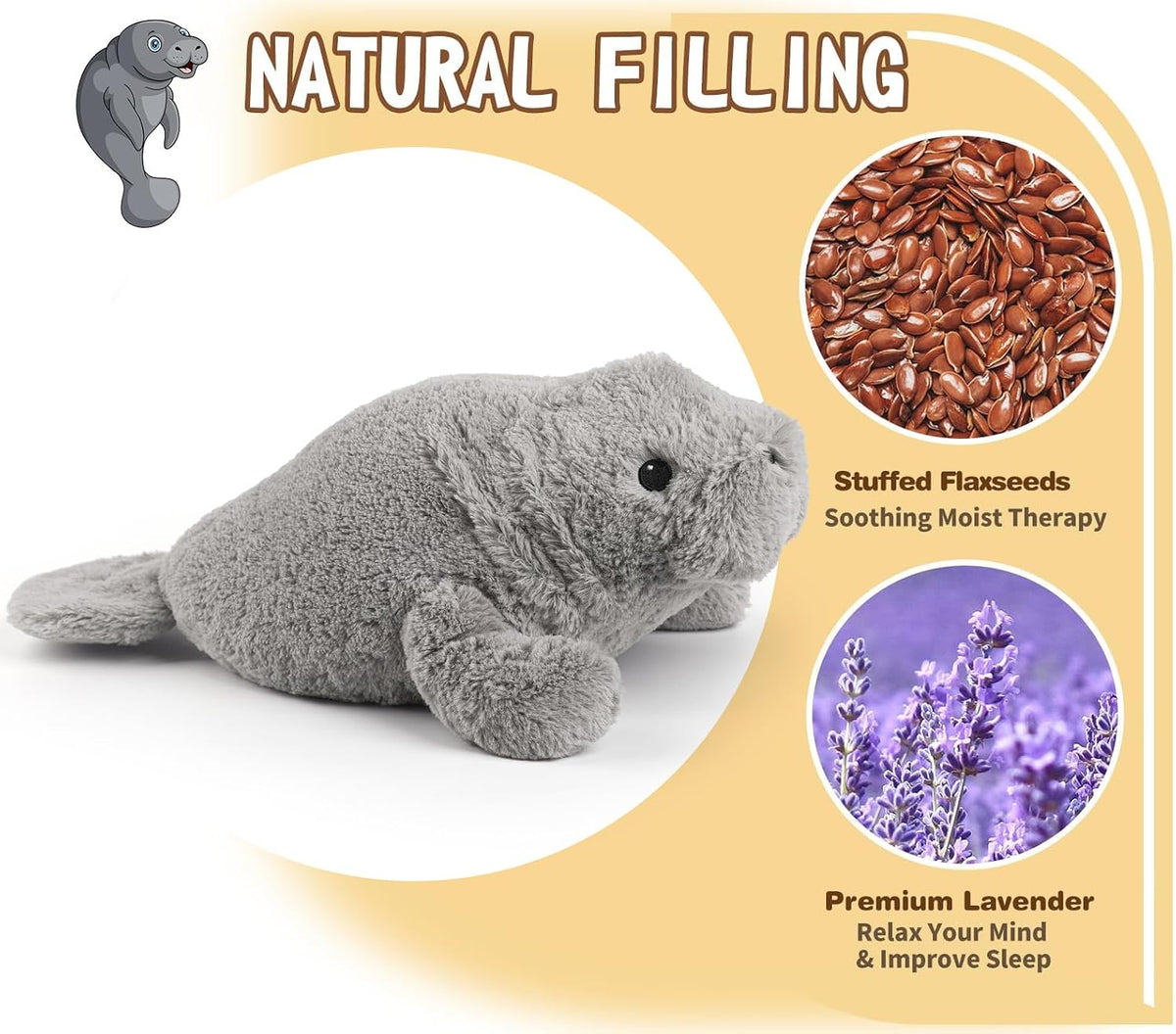 Highland Cow Stuffed Animals - Manatee - image 4
