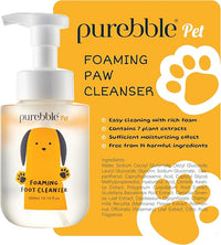 Pet Foaming Foot Paw Cleanser | Designed for All Types of Paw Washers | Dog Cleaning Supplies | Nourishing, Softening, Calming, Itch Reducing for Dog Paws | 300ml / 10.14 fl oz