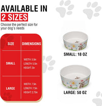Loving Pets Dolce Moderno Dog Bowl - Large / Puppy Forever - image 3