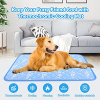 Dog Cooling Mat 36"x23", Cool-Chill Cool Fiber - 59.0" Extra Large x 40.0" W x 0.5" Th - image 2