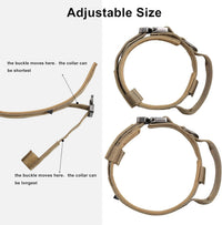 DAGANXI Tactical Dog Collar - Brown / XXL - image 3