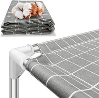 Elevated Pet Bed Dog Cot, Raised Pet Bed for Small Dogs - Small-Open - image 3