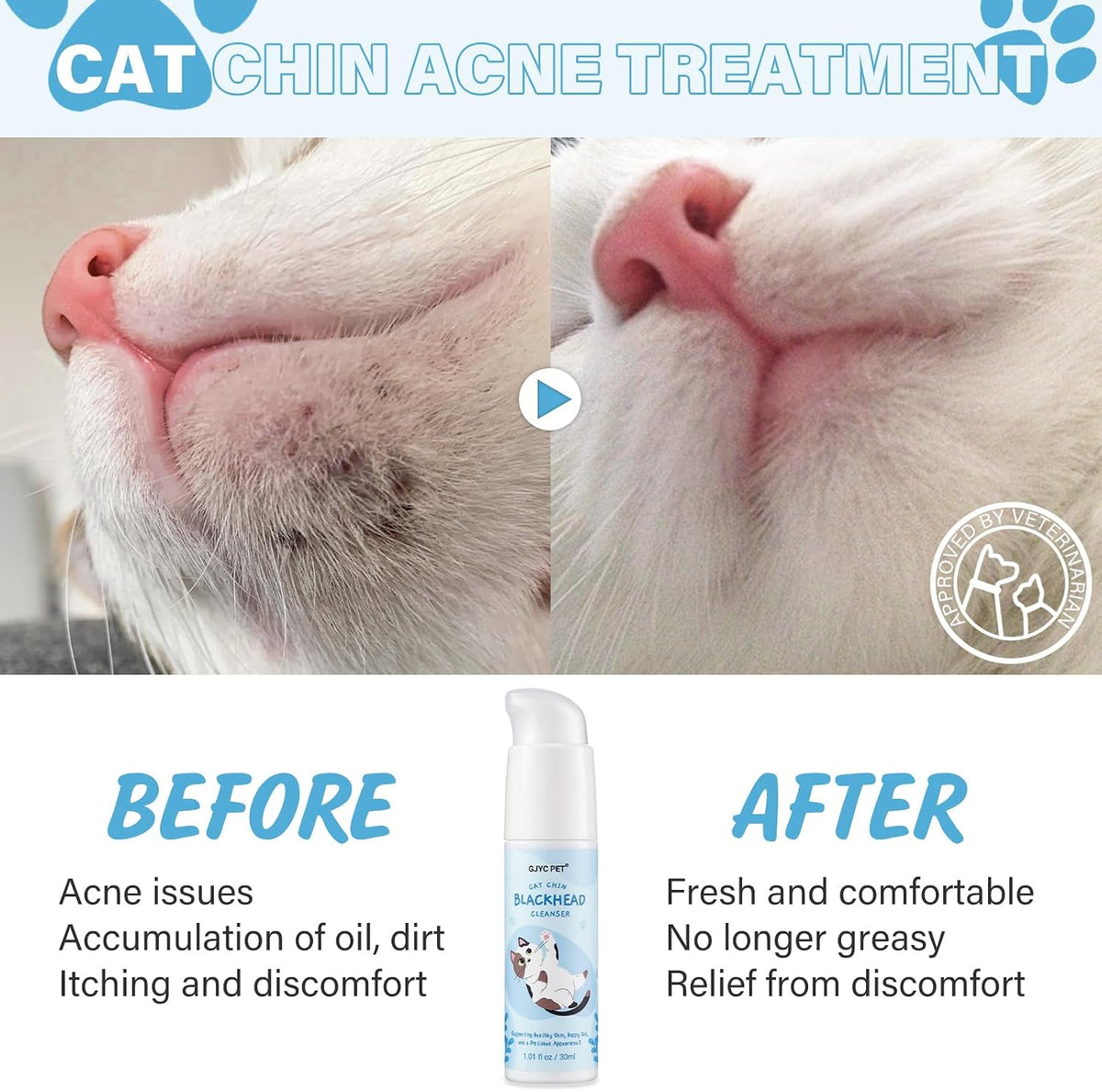 Cat Chin Acne Care Kit, Gently Removes Cat Chin Blackheads - image 2