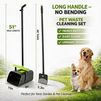 Pooper Scooper Swivel Bin & Rake Kit with 35 Bags - image 2