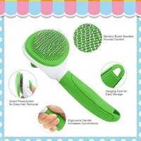Cat Brushes for Indoor Cats - Green - image 3