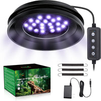 UVB Light for Reptiles with Dimming - Black / 6W-Balck