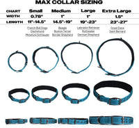 PetiFine Dog Collars for Medium Dogs - Blue / Large (19"-23") - image 2