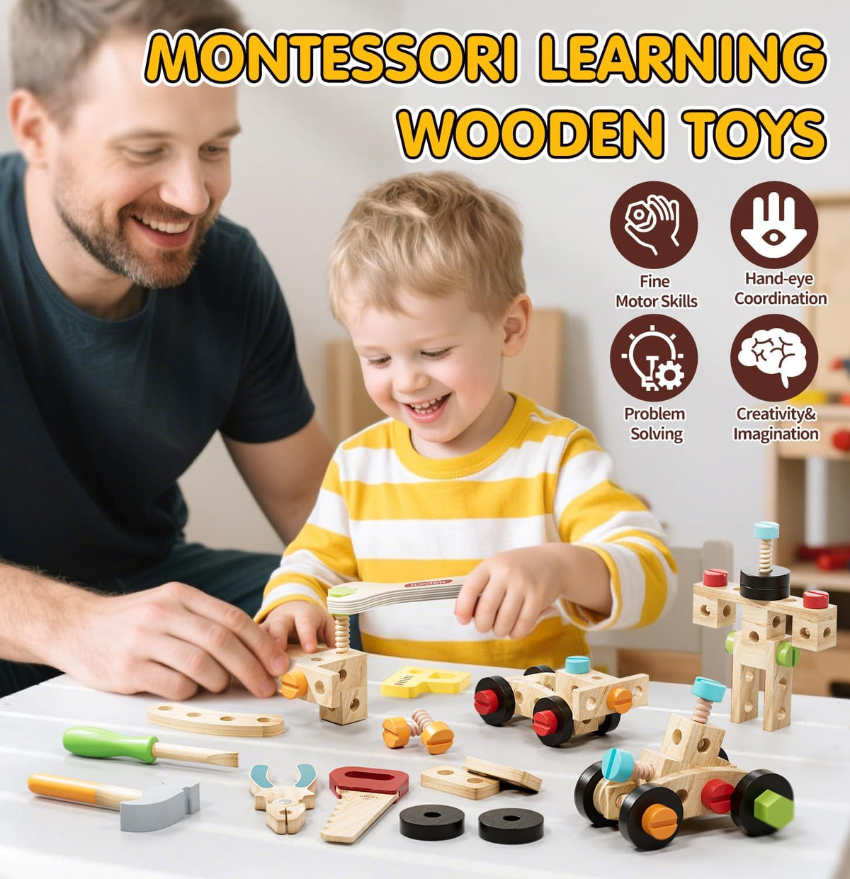Lehoo Castle Montessori Kids Tool Set - Puppy - image 4