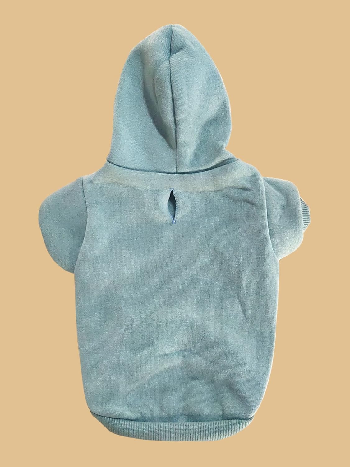Basic Dog Hoodie Sweatshirt Puppy Sweater Warm Cat Costumes Pet - Small / Cadet Blue - image 4