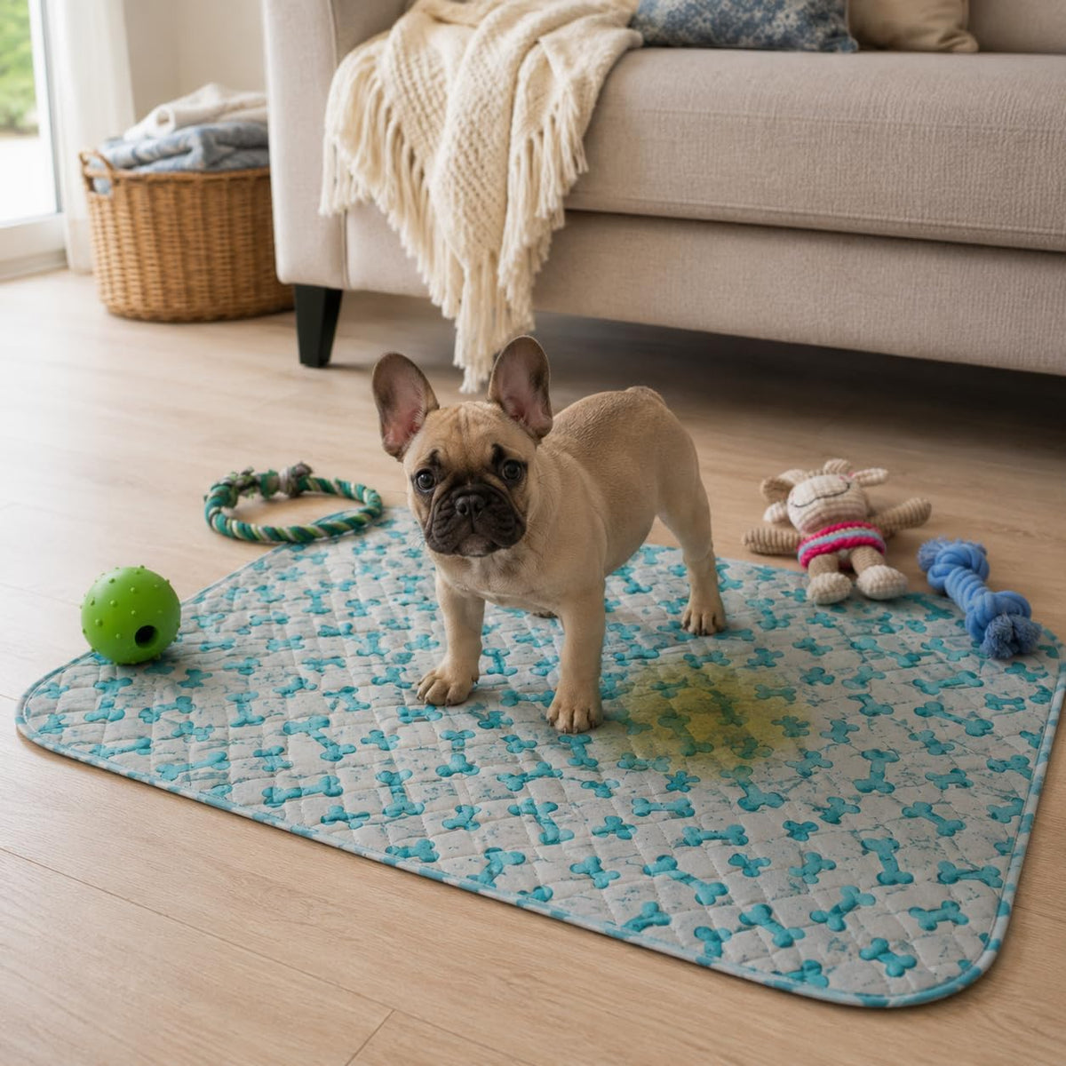 Washable Cat & Dog Carrier Pad, Reusable Liner Insert – Essentials for Dogs - 30" x 36" / 2-Pack, Large - image 2