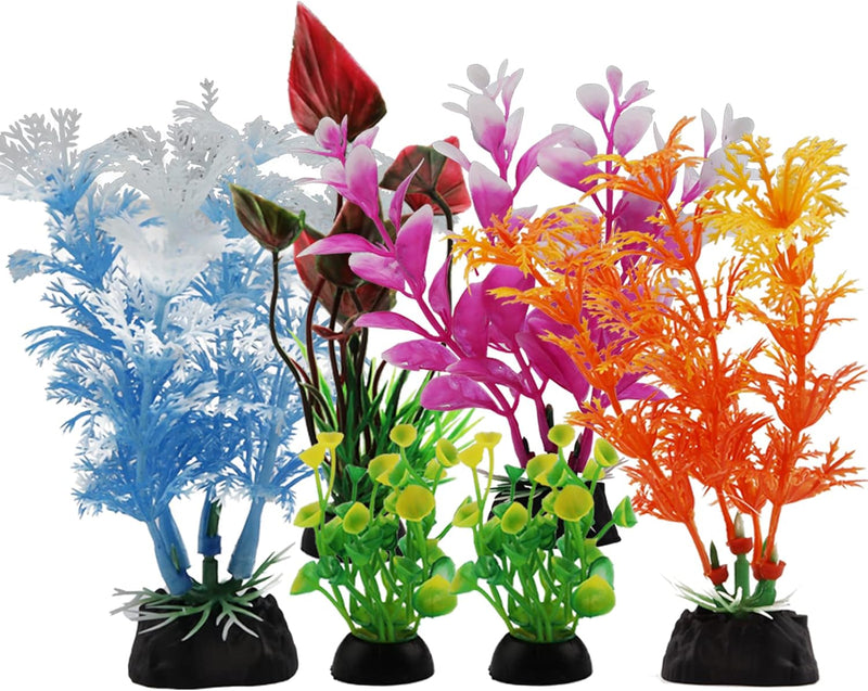 Aquarium Decorations, Plastic Accessories for Mini Aquariums