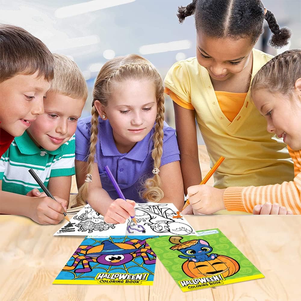 ArtCreativity 36 Pack 5 x 7 in Halloween Coloring Books for Kids - image 4