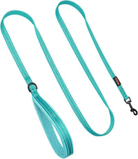 6FT Reflective Dog Leash for Small Medium Dogs, 5/8" Width - Teal / 5/8''x 6 FT - image 3