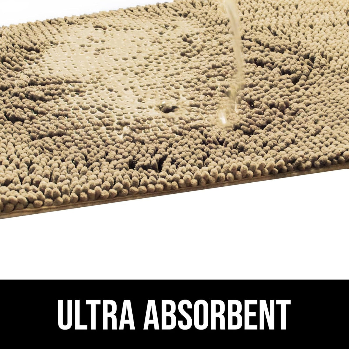 Muddy Mat Dog Blanket - Chenille Water Absorption Blanket for Bed & Couch Cover for Dogs Washable - Beige / 29" x 40" - image 3