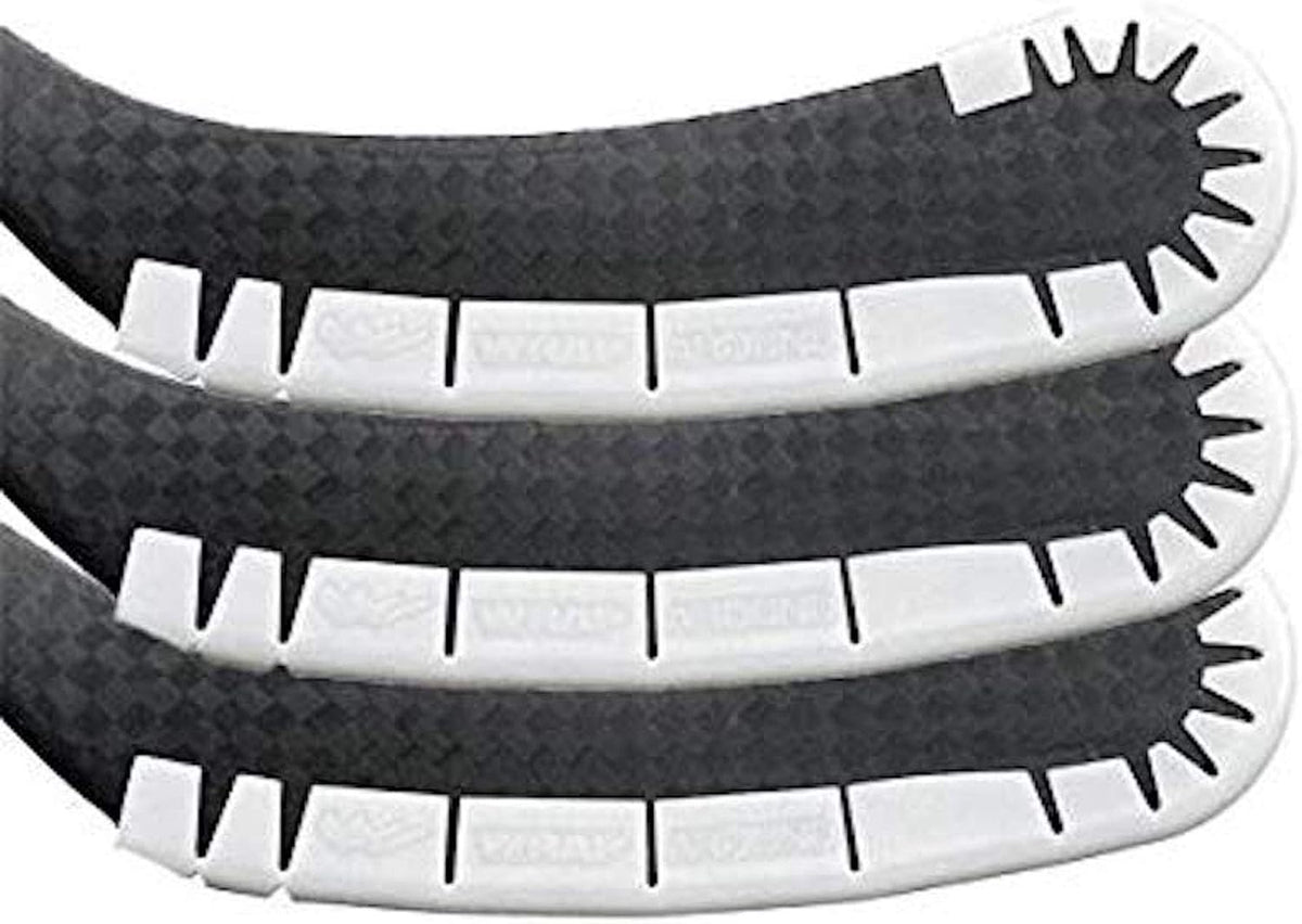 Wraparound Hockey Stick Blade Protector for Off Ice Training - White / 3 Pack