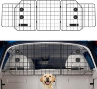 Car Dog Barrier for SUV Adjustable Heavy-Duty Steel Pet Divider Gate – Essentials for Dogs