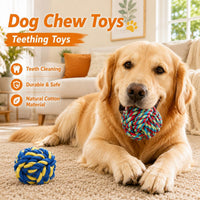 Aitmexcn Large Dog Toys for Aggressive Chewers - 8 Pack Rope Toy-Large - image 3