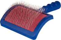 Show Tech Tuffer Than Tangles Slicker Brush for Dog Grooming with Long - Large Size Regular Pins
