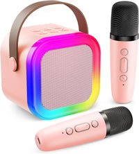 Karaoke Machine for Kids Adults - Pink